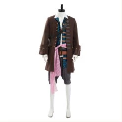 NewCosplay Pirates Of The Caribbean 5: Jack Sparrow Costume Set Cosplay Costume New Arrivals