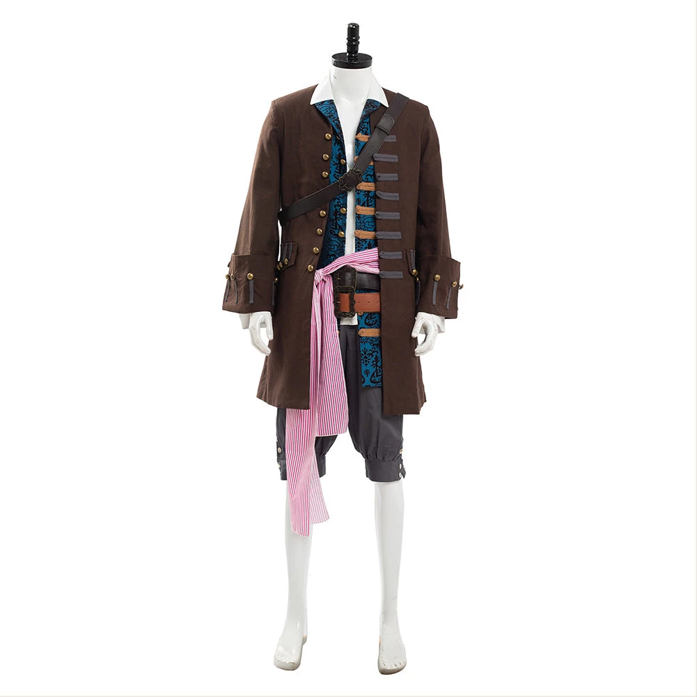 NewCosplay Pirates Of The Caribbean 5: Jack Sparrow Costume Set Cosplay Costume New Arrivals 4 NewCosplay Pirates Of The Caribbean 5: Jack Sparrow Costume Set Cosplay Costume New Arrivals