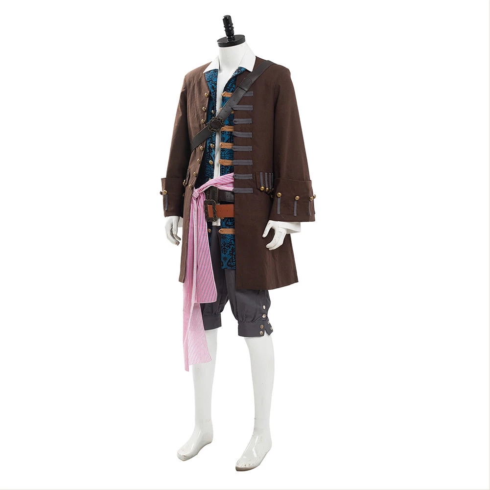 NewCosplay Pirates Of The Caribbean 5: Jack Sparrow Costume Set Cosplay Costume New Arrivals 5 NewCosplay Pirates Of The Caribbean 5: Jack Sparrow Costume Set Cosplay Costume New Arrivals