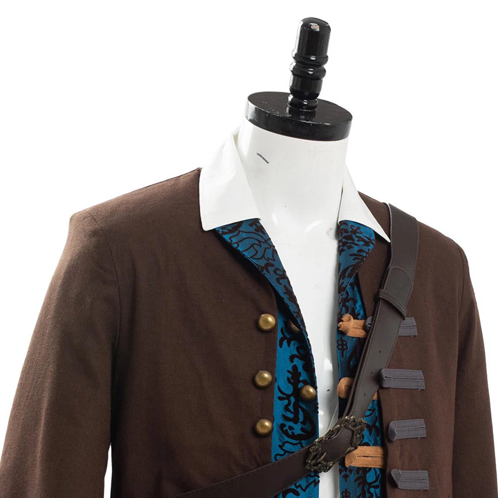 NewCosplay Pirates Of The Caribbean 5: Jack Sparrow Costume Set Cosplay Costume New Arrivals 10 NewCosplay Pirates Of The Caribbean 5: Jack Sparrow Costume Set Cosplay Costume New Arrivals