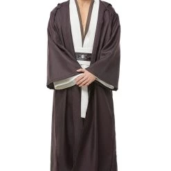 NewCosplay Adult Star Wars Obi Wan Kenobi Jedi Robe Tunic Cosplay Costume New Arrivals