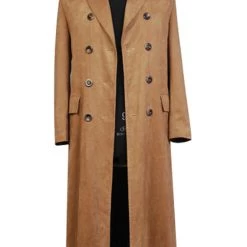 NewCosplay New Arrivals Doctor Who Dr. Brown Long Trench Coat Suit Cosplay Costume