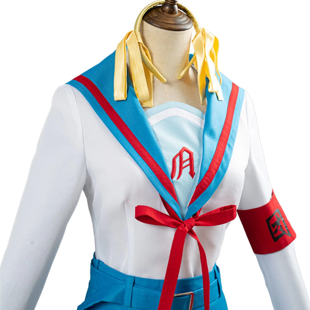 NewCosplay The Melancholy Of Haruhi Suzumiya Uniform Halloween Carnival Suit Cosplay Costume New Arrivals 9 NewCosplay The Melancholy Of Haruhi Suzumiya Uniform Halloween Carnival Suit Cosplay Costume New Arrivals