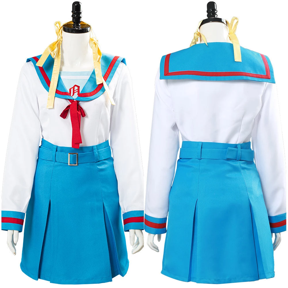 NewCosplay The Melancholy Of Haruhi Suzumiya Uniform Halloween Carnival Suit Cosplay Costume New Arrivals 11 NewCosplay The Melancholy Of Haruhi Suzumiya Uniform Halloween Carnival Suit Cosplay Costume New Arrivals