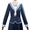 NewCosplay Fruits Basket Tohru Honda Navy School Uniform Cosplay Costume New Arrivals 2 NewCosplay Fruits Basket Tohru Honda Navy School Uniform Cosplay Costume New Arrivals