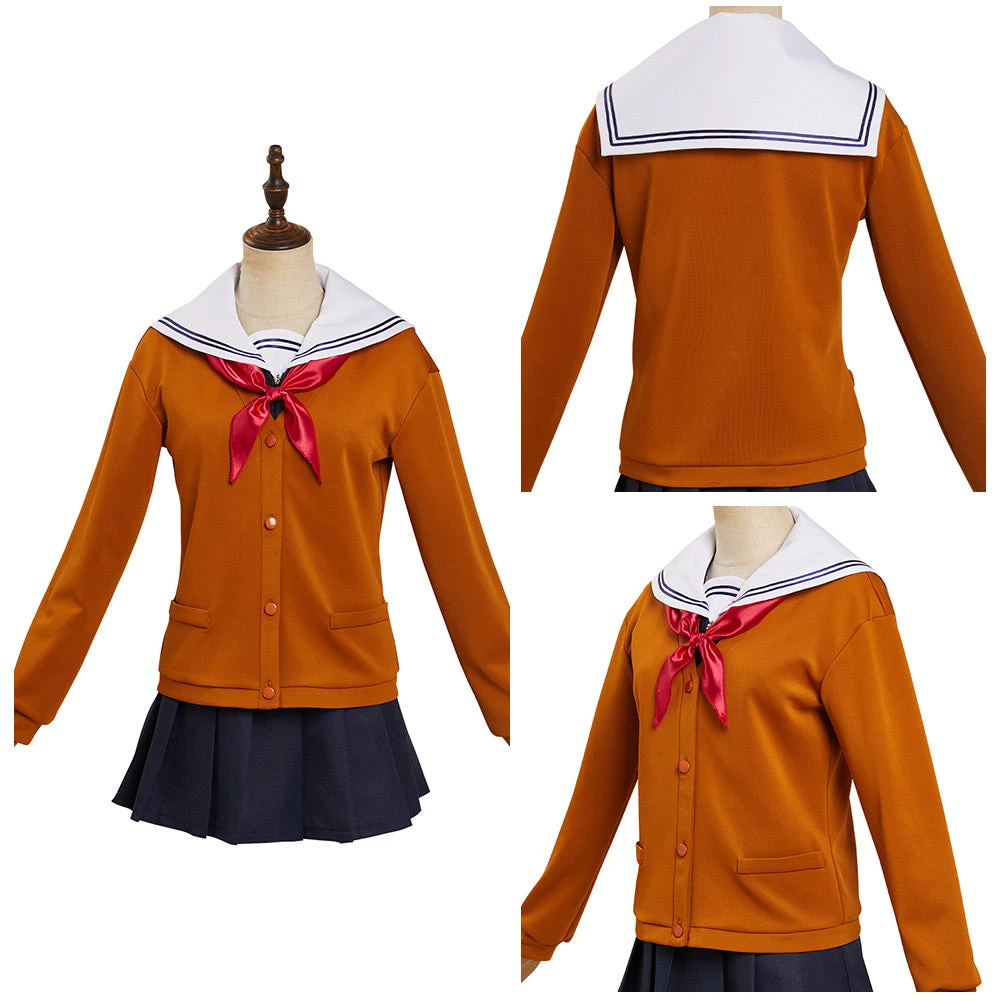 NewCosplay New Arrivals Anime Tomodachi Game Shiho Sawaragi Cosplay Costume School Uniform Dress Outfits 4 NewCosplay New Arrivals Anime Tomodachi Game Shiho Sawaragi Cosplay Costume School Uniform Dress Outfits