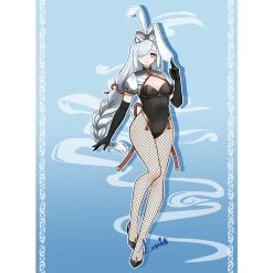 NewCosplay Genshin Impact Shen He Bunny Girls Original Design Cosplay Costume - Cossky® 24 NewCosplay Genshin Impact Shen He Bunny Girls Original Design Cosplay Costume - Cossky®