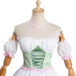 CosplaySky New Arrivals Demon Slayer: Kimetsu No Yaiba Mitsuri Kanroji Lolita Original Design Halloween Cosplay Costume