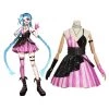 CosplaySky New Arrivals LoL Jinx Original Design Cosplay Costume Goth Lolita Dress Outfits-cossky®