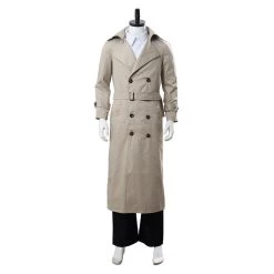 NewCosplay Supernatural Castiel Twill Trench Coat Costume New Arrivals