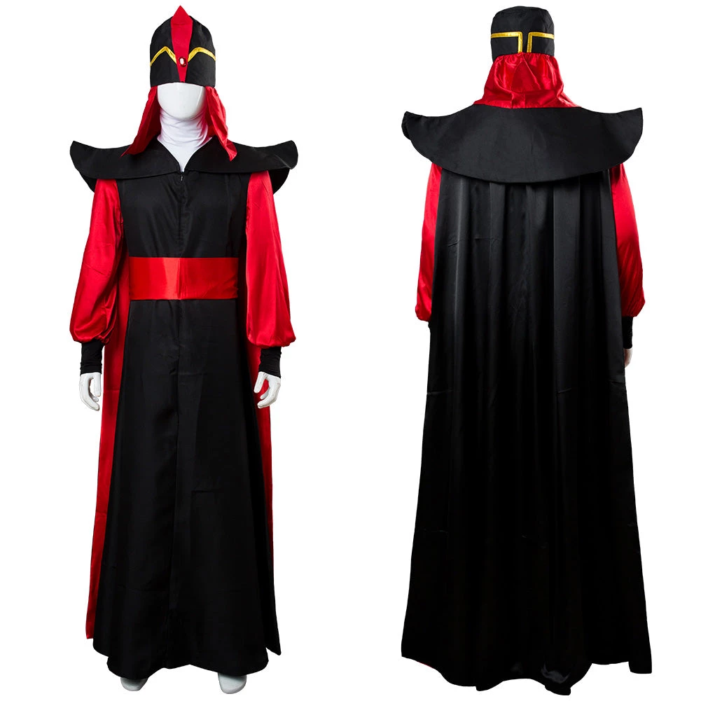 NewCosplay Aladdin Jafar Villain Comic Con Party Cosplay Costume 12 NewCosplay Aladdin Jafar Villain Comic Con Party Cosplay Costume