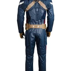 NewCosplay Captain America 2 The Winter Soldier Steve Rogers Uniform Outfit Cosplay Costume