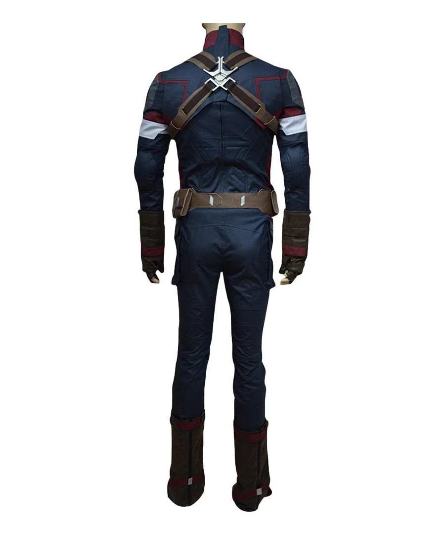 NewCosplay Avengers: Age Of Ultron Captain America Steve Rogers Uniform Outfit Cosplay Costume New Arrivals 11 NewCosplay Avengers: Age Of Ultron Captain America Steve Rogers Uniform Outfit Cosplay Costume New Arrivals