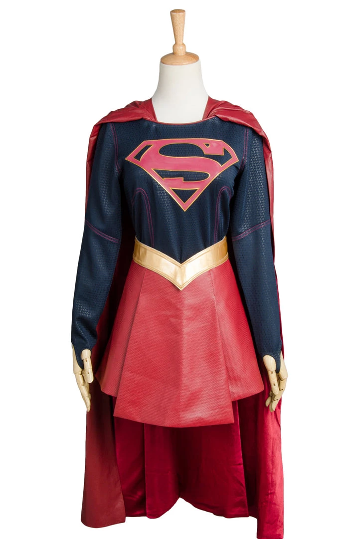 NewCosplay TV & Movie Costumes CBS Supergirl Kara Zor-El Danvers Costume + Cape Cosplay Costume 4 NewCosplay TV & Movie Costumes CBS Supergirl Kara Zor-El Danvers Costume + Cape Cosplay Costume
