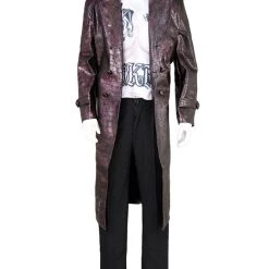 NewCosplay Batman Suicide Squad Jared Leto Joker Coat Cosplay Costume New Arrivals