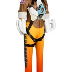 New Cosplaysky New Arrivals Overwatch OW Tracer Lena Oxton Outfit Battle Suit Cosplay Costume