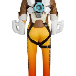 New Cosplaysky New Arrivals Overwatch OW Tracer Lena Oxton Outfit Battle Suit Cosplay Costume