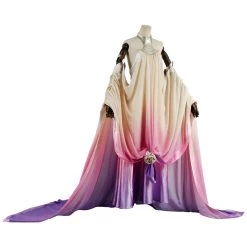 NewCosplay New Arrivals Star Wars 3 Padme Amidala Naberrie Lake Dress Cosplay Costume