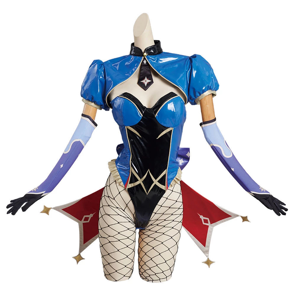 New Arrivals Genshin Impact Mona Bunny Girls Halloween Carnival Original Design Cosplay Costume-Cossky® 4 New Arrivals Genshin Impact Mona Bunny Girls Halloween Carnival Original Design Cosplay Costume-Cossky®