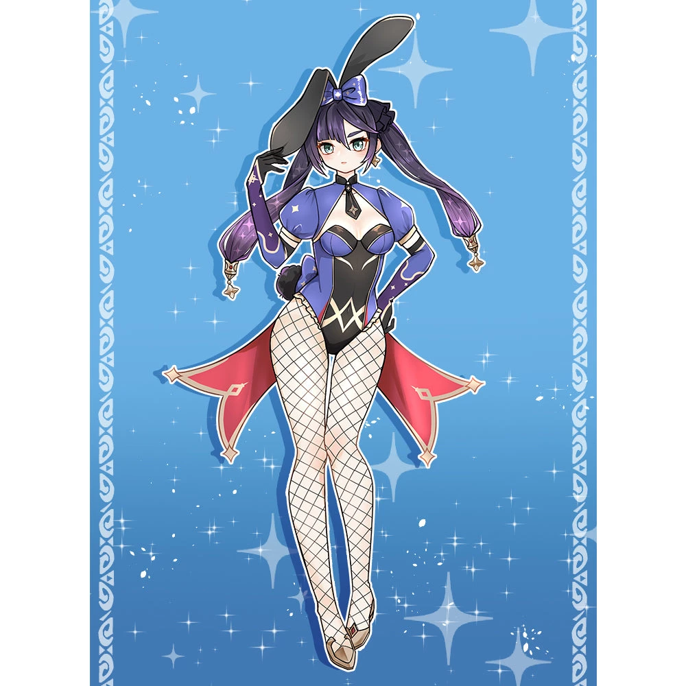 New Arrivals Genshin Impact Mona Bunny Girls Halloween Carnival Original Design Cosplay Costume-Cossky® 13 New Arrivals Genshin Impact Mona Bunny Girls Halloween Carnival Original Design Cosplay Costume-Cossky®