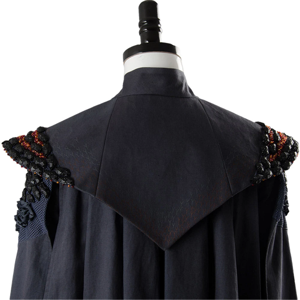 NewCosplay Game Of Thrones Season 7 Daenerys Targaryen Dress Ver. 2 Cosplay Costume 9 NewCosplay Game Of Thrones Season 7 Daenerys Targaryen Dress Ver. 2 Cosplay Costume