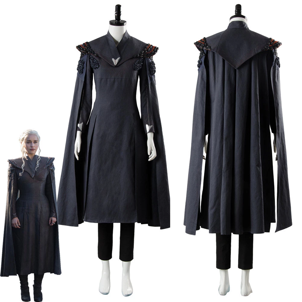 NewCosplay Game Of Thrones Season 7 Daenerys Targaryen Dress Ver. 2 Cosplay Costume 3 NewCosplay Game Of Thrones Season 7 Daenerys Targaryen Dress Ver. 2 Cosplay Costume