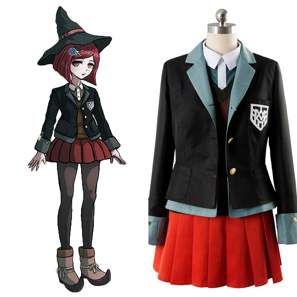 NewCosplay Danganronpa 3 Yumeno Himiko Outfit Dress Cosplay Costume New Arrivals 3 NewCosplay Danganronpa 3 Yumeno Himiko Outfit Dress Cosplay Costume New Arrivals