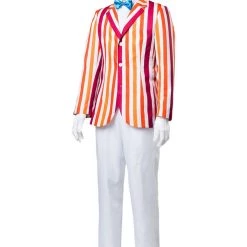New Cosplaysky New Arrivals Mary Poppins 1964 Film Bert Dick Van Dyke Suit Cosplay Costume 13 New Cosplaysky New Arrivals Mary Poppins 1964 Film Bert Dick Van Dyke Suit Cosplay Costume