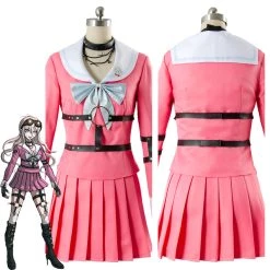 NewCosplay Danganronpa V3: Killing Harmony-Iruma Miu Dress Cosplay Costume