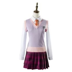 NewCosplay Danganronpa 3 Akamatsu Kaede Outfit Dress Cosplay Costume