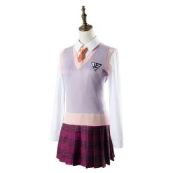 NewCosplay Danganronpa 3 Akamatsu Kaede Outfit Dress Cosplay Costume 15 NewCosplay Danganronpa 3 Akamatsu Kaede Outfit Dress Cosplay Costume