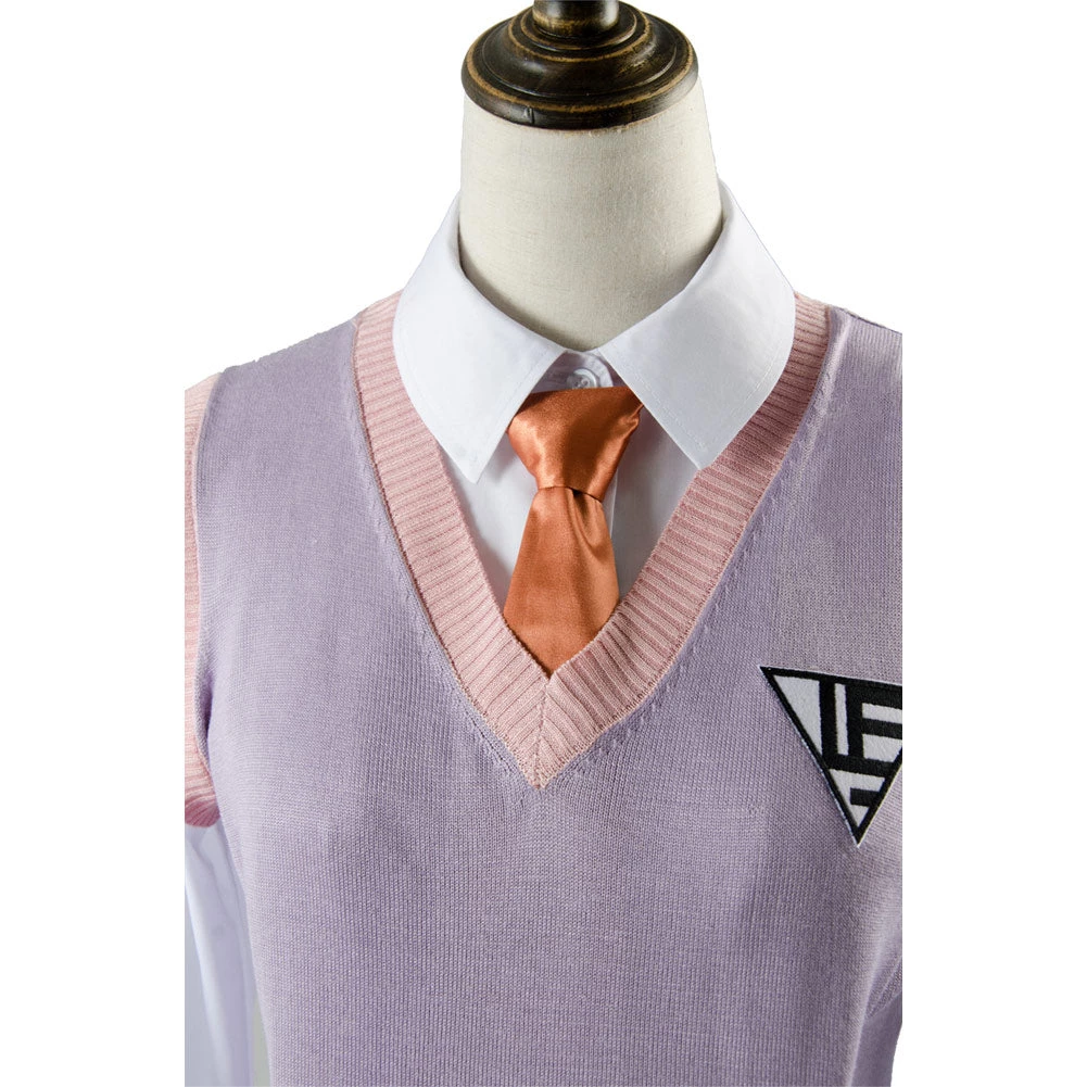 NewCosplay Danganronpa 3 Akamatsu Kaede Outfit Dress Cosplay Costume 10 NewCosplay Danganronpa 3 Akamatsu Kaede Outfit Dress Cosplay Costume