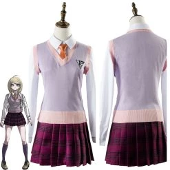 NewCosplay Danganronpa 3 Akamatsu Kaede Outfit Dress Cosplay Costume