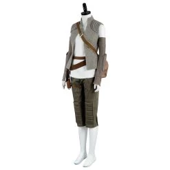 NewCosplay Star Wars 8 The Last Jedi Rey Outfit Cosplay Costume