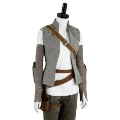 NewCosplay Star Wars 8 The Last Jedi Rey Outfit Cosplay Costume