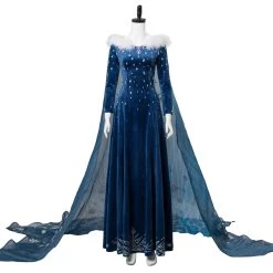 New Cosplaysky Frozen Princess Elsa Full Dress Cosplay Costume
