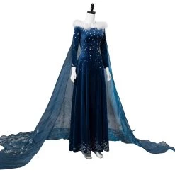 New Cosplaysky Frozen Princess Elsa Full Dress Cosplay Costume