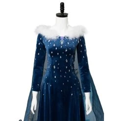 New Cosplaysky Frozen Princess Elsa Full Dress Cosplay Costume