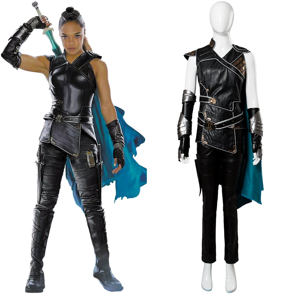 New Cosplaysky Thor Ragnarok Valkyrie Costume Whole Set Female Halloween Cosplay Outfit 3 New Cosplaysky Thor Ragnarok Valkyrie Costume Whole Set Female Halloween Cosplay Outfit