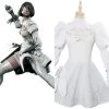 New Cosplaysky Soul Calibur 6 2B Outfit Cosplay Costume White Version New Arrivals