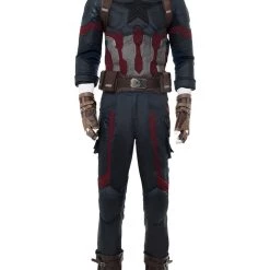 New Cosplaysky Avengers 3 : Infinity War Captain America Steven Rogers Outfit Uniform Suit Cosplay Costume NEW
