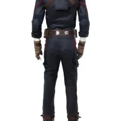 New Cosplaysky Avengers 3 : Infinity War Captain America Steven Rogers Outfit Uniform Suit Cosplay Costume NEW