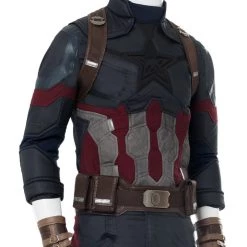 New Cosplaysky Avengers 3 : Infinity War Captain America Steven Rogers Outfit Uniform Suit Cosplay Costume NEW