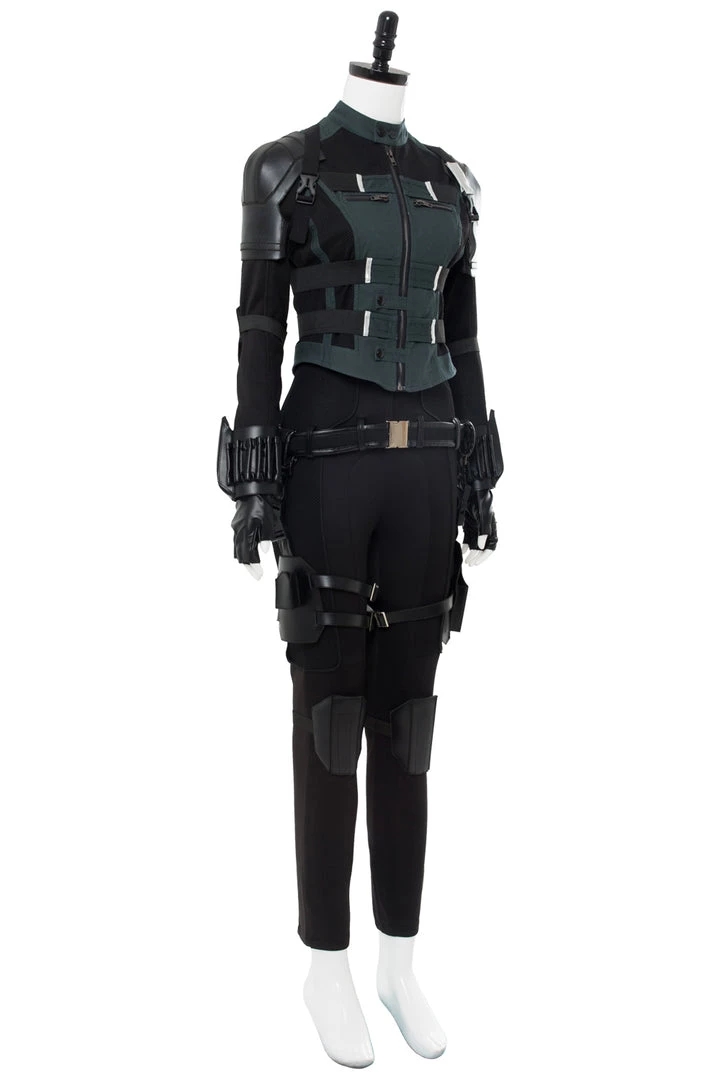 New Cosplaysky New Arrivals Avengers 3 :Infinity War Black Widow Natasha Romanoff Outfit Cosplay Costume Whole Set 8 New Cosplaysky New Arrivals Avengers 3 :Infinity War Black Widow Natasha Romanoff Outfit Cosplay Costume Whole Set