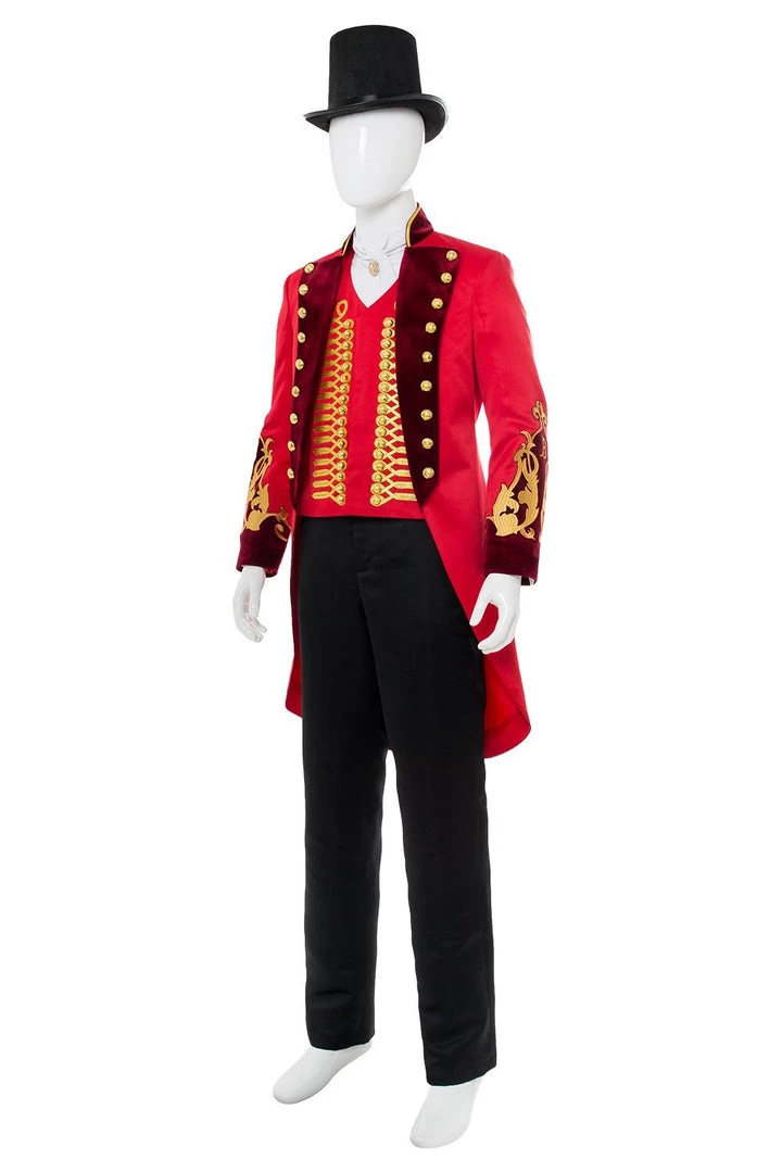 New Cosplaysky The Greatest Showman P.T. Barnum Red Suit Cosplay Costume New Arrivals 5 New Cosplaysky The Greatest Showman P.T. Barnum Red Suit Cosplay Costume New Arrivals