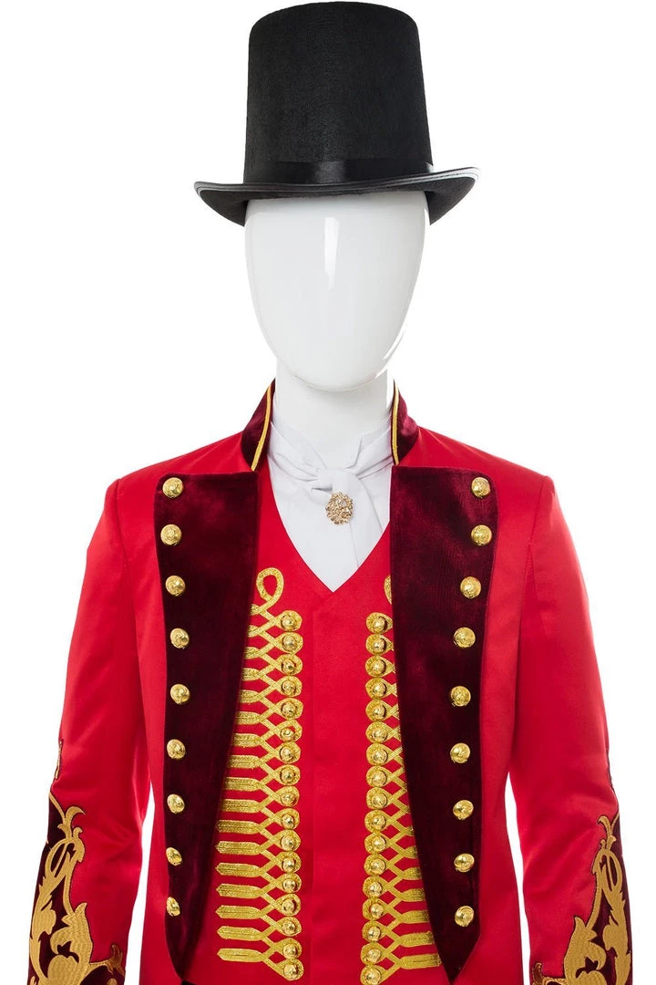 New Cosplaysky The Greatest Showman P.T. Barnum Red Suit Cosplay Costume New Arrivals 8 New Cosplaysky The Greatest Showman P.T. Barnum Red Suit Cosplay Costume New Arrivals