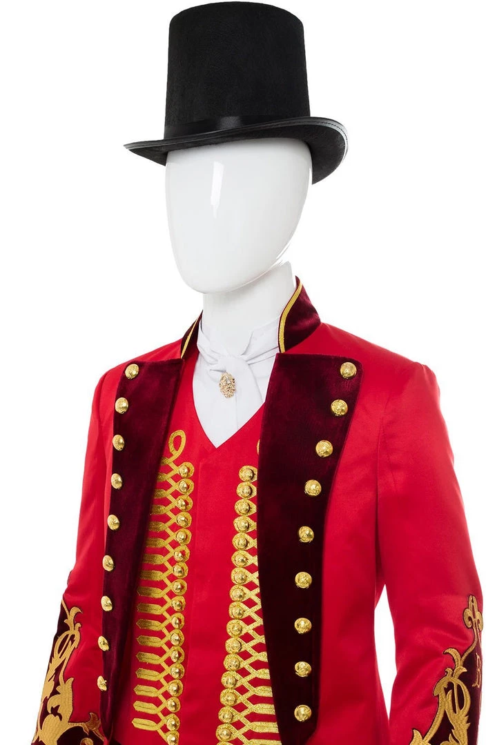 New Cosplaysky The Greatest Showman P.T. Barnum Red Suit Cosplay Costume New Arrivals 9 New Cosplaysky The Greatest Showman P.T. Barnum Red Suit Cosplay Costume New Arrivals