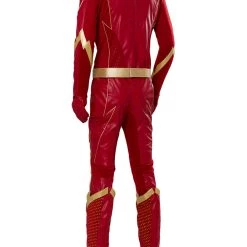 New Cosplaysky The Flash Season 4 Barry Allen Flash Outfit Suit Cosplay Costume New Arrivals