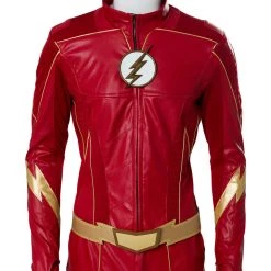 New Cosplaysky The Flash Season 4 Barry Allen Flash Outfit Suit Cosplay Costume New Arrivals
