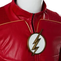 New Cosplaysky The Flash Season 4 Barry Allen Flash Outfit Suit Cosplay Costume New Arrivals
